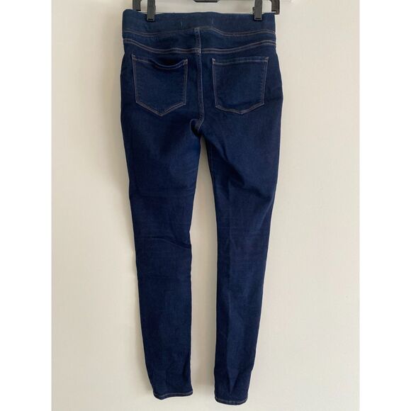 Old Navy Rockstar Jeggings Dark Wash Pull On Jeans Womens 4 Blue - Picture 2 of 7